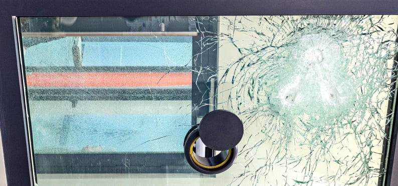 Пулестойкие стеклопакеты